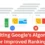 Debunking the Myth of Exploiting Google’s Algorithms for Improved Rankings