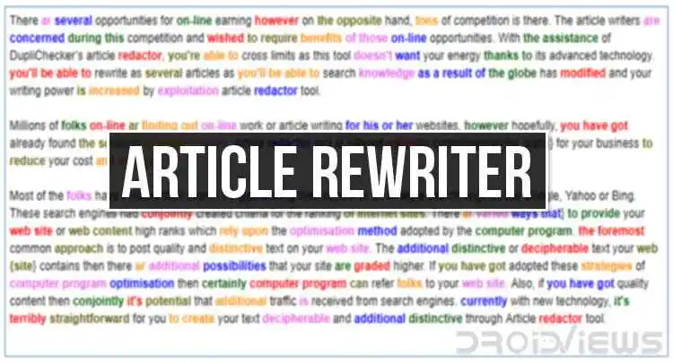 Article Rewriter review 1