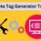 How to Use a Meta Tag Generator to Boost Your SEO