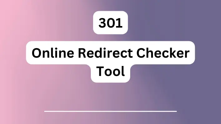 online redirect checkers