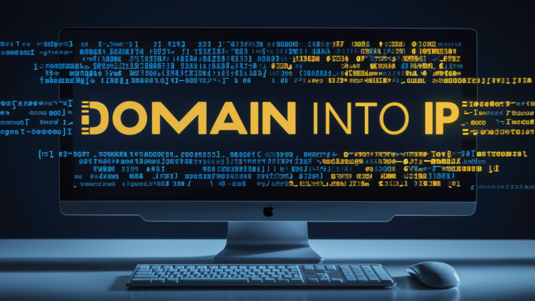 Domain into IP