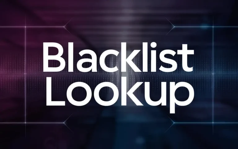 Blacklist Lookup