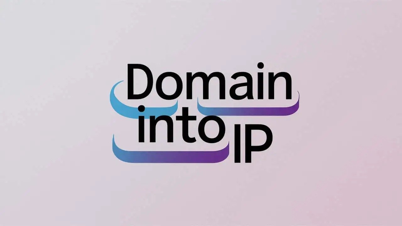 Domain into IP