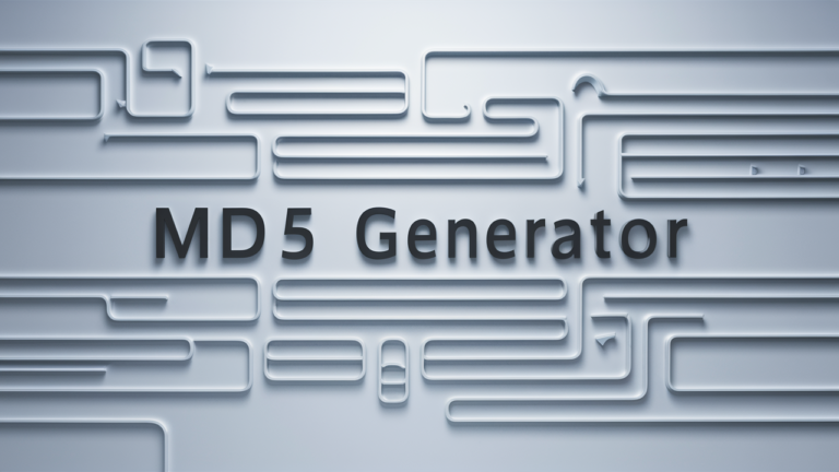 Online MD5 Generator