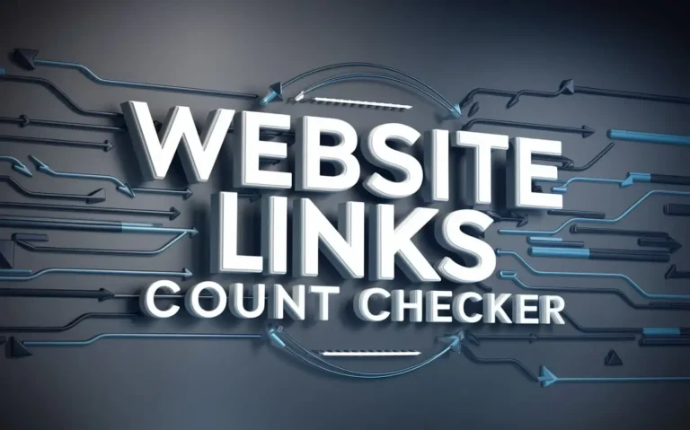 Website Links Count Checker