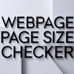 page size checker