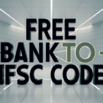 Free Bank to IFSC Code