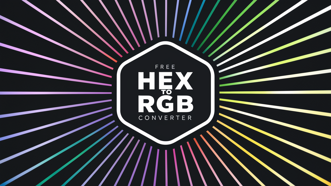 Free Hex to RGB Converter