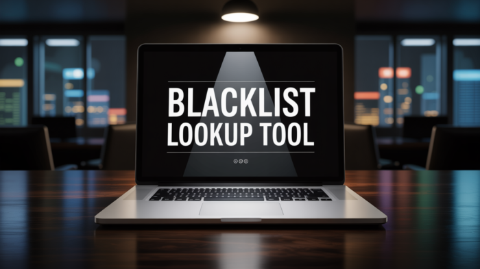 Blacklist Lookup Tool